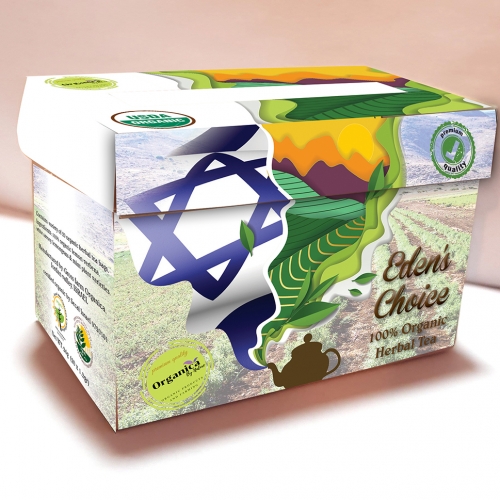 עיצוב מארז תה ישראלי לארה"ב